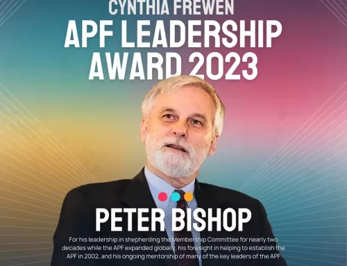 Congratulations Dr. Bishop! 2023 APF Leadership Award