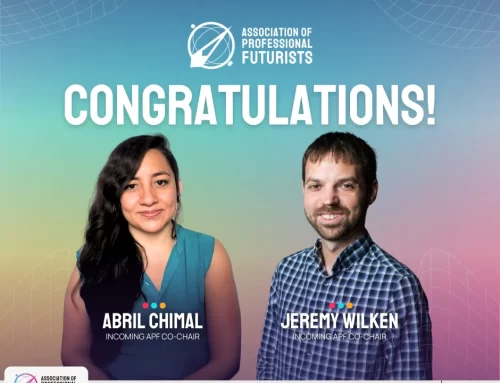 Congratulations Jeremy … new APF Co-Chair